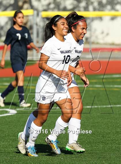 Thumbnail 3 in California Academy of Math & Science @ St. Genevieve (CIF  SS Playoffs) photogallery.