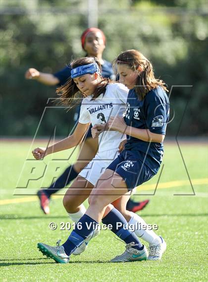 Thumbnail 2 in California Academy of Math & Science @ St. Genevieve (CIF  SS Playoffs) photogallery.