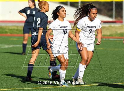 Thumbnail 1 in California Academy of Math & Science @ St. Genevieve (CIF  SS Playoffs) photogallery.
