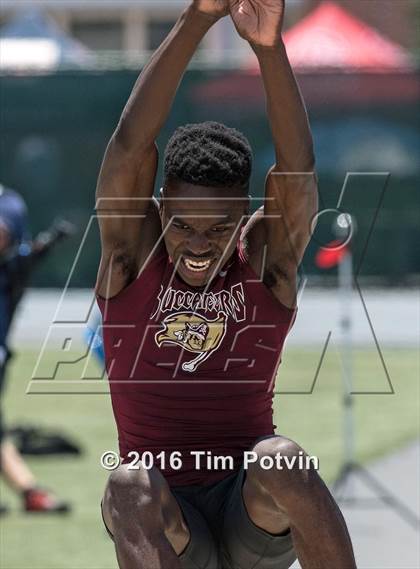 Thumbnail 1 in CIF Southern Section Boys Track and Field Division Finals photogallery.