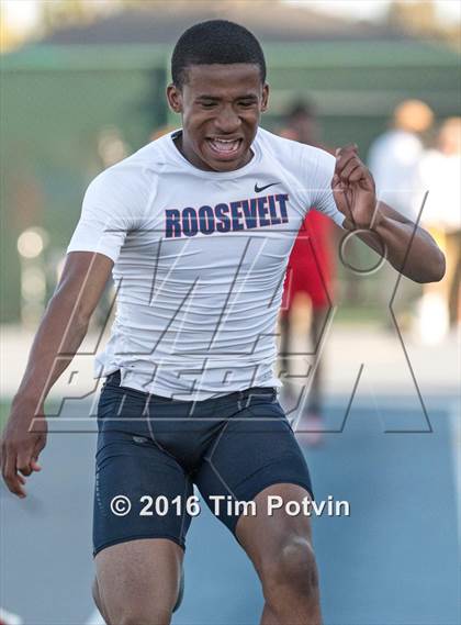 Thumbnail 2 in CIF Southern Section Boys Track and Field Division Finals photogallery.
