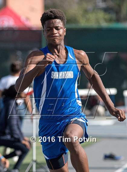 Thumbnail 2 in CIF Southern Section Boys Track and Field Division Finals photogallery.