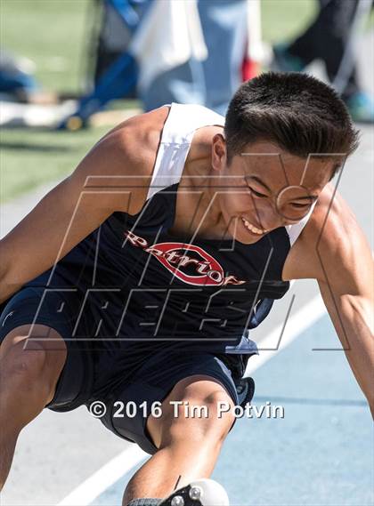 Thumbnail 3 in CIF Southern Section Boys Track and Field Division Finals photogallery.