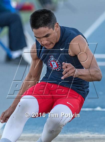 Thumbnail 1 in CIF Southern Section Boys Track and Field Division Finals photogallery.