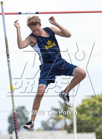 Thumbnail 1 in CIF Southern Section Boys Track and Field Division Finals photogallery.