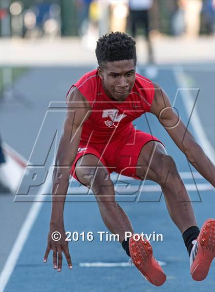 Thumbnail 1 in CIF Southern Section Boys Track and Field Division Finals photogallery.