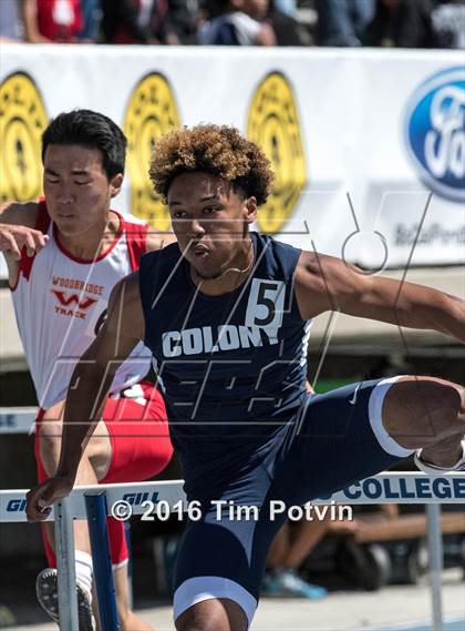Thumbnail 2 in CIF Southern Section Boys Track and Field Division Finals photogallery.