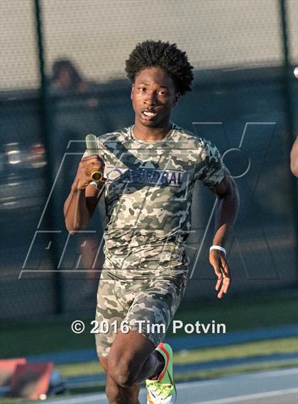 Thumbnail 1 in CIF Southern Section Boys Track and Field Division Finals photogallery.