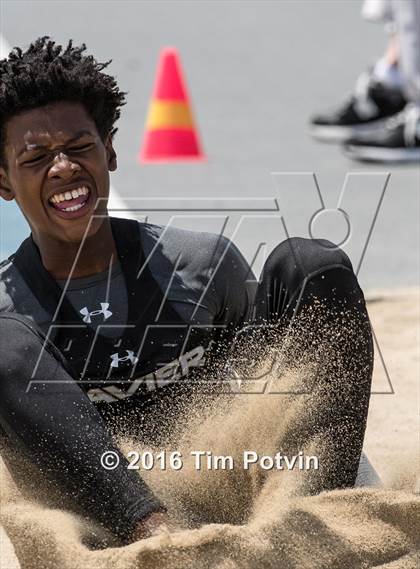 Thumbnail 3 in CIF Southern Section Boys Track and Field Division Finals photogallery.