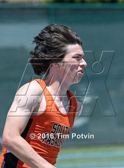 Thumbnail 2 in CIF Southern Section Boys Track and Field Division Finals photogallery.