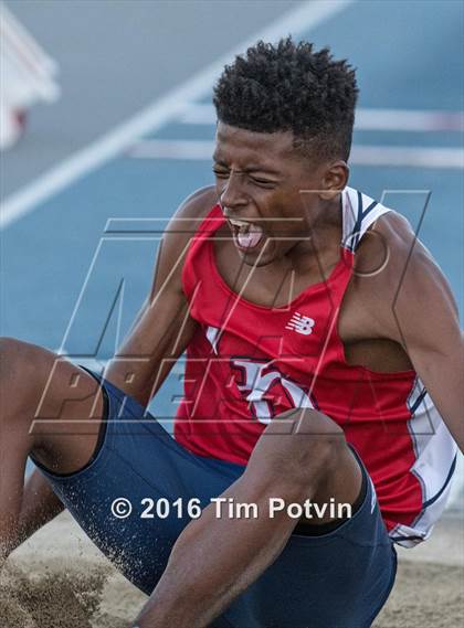 Thumbnail 1 in CIF Southern Section Boys Track and Field Division Finals photogallery.