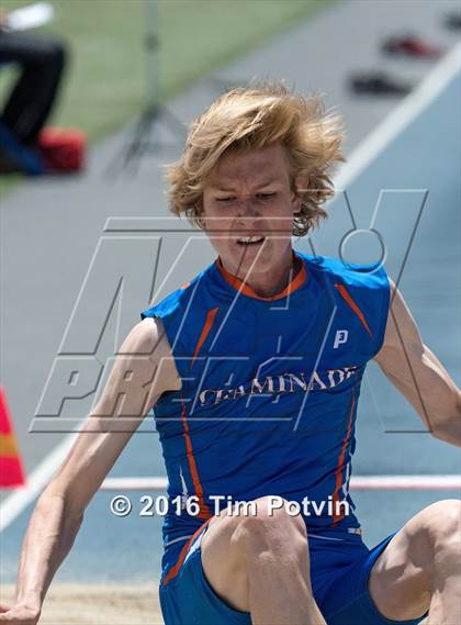 Thumbnail 3 in CIF Southern Section Boys Track and Field Division Finals photogallery.