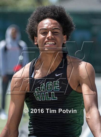 Thumbnail 3 in CIF Southern Section Boys Track and Field Division Finals photogallery.