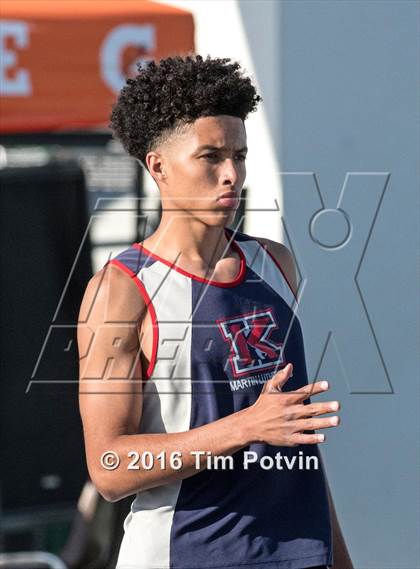 Thumbnail 2 in CIF Southern Section Boys Track and Field Division Finals photogallery.