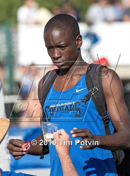 Thumbnail 3 in CIF Southern Section Boys Track and Field Division Finals photogallery.