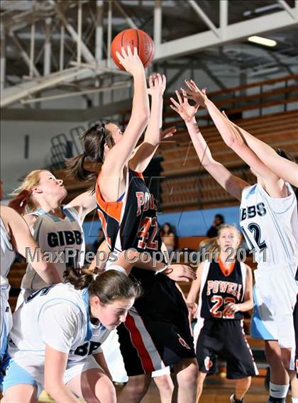 Thumbnail 1 in Powell vs Gibbs (Kroger Thanksgiving Classic) photogallery.
