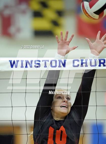 Thumbnail 3 in Middletown vs. Douglass (MPSSAA Class 2A State Semifinal) photogallery.