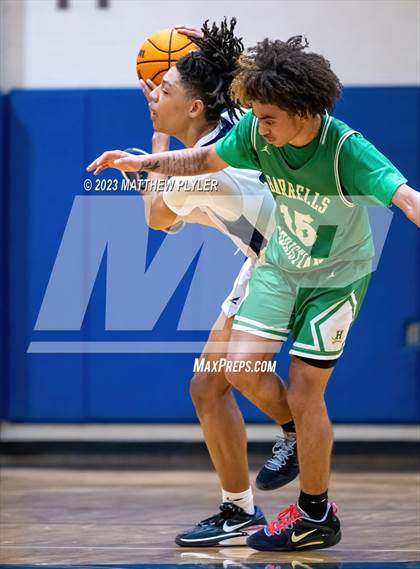 Thumbnail 2 in Harrells Christian Academy vs Fayetteville Academy (NCISAA 2A Third Round) photogallery.