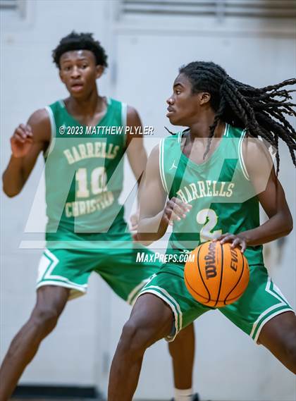 Thumbnail 1 in Harrells Christian Academy vs Fayetteville Academy (NCISAA 2A Third Round) photogallery.
