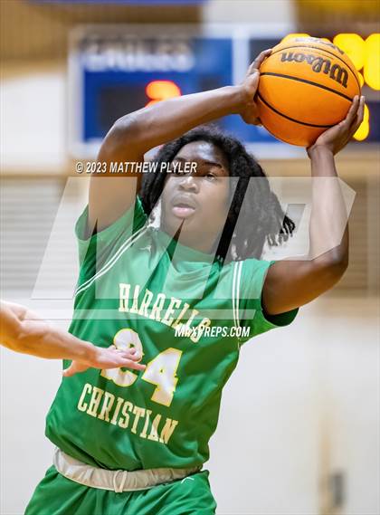 Thumbnail 1 in Harrells Christian Academy vs Fayetteville Academy (NCISAA 2A Third Round) photogallery.