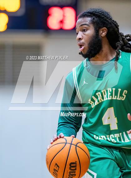 Thumbnail 1 in Harrells Christian Academy vs Fayetteville Academy (NCISAA 2A Third Round) photogallery.
