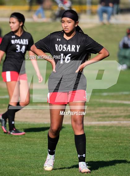 Thumbnail 3 in Mission Viejo vs Rosary Academy  photogallery.