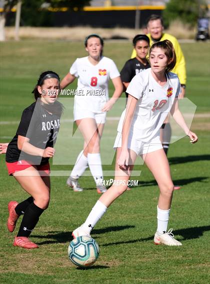 Thumbnail 3 in Mission Viejo vs Rosary Academy  photogallery.