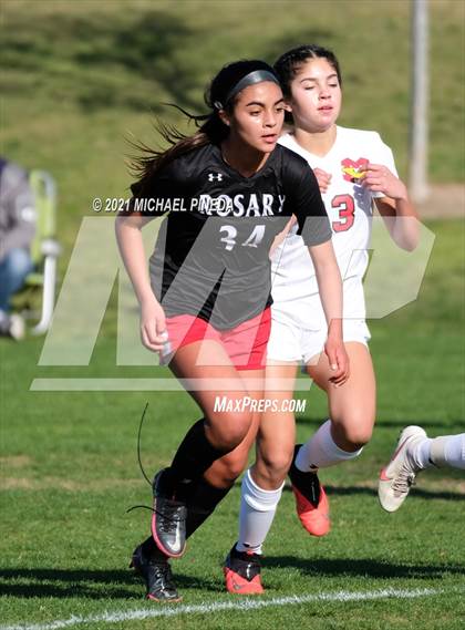 Thumbnail 3 in Mission Viejo vs Rosary Academy  photogallery.