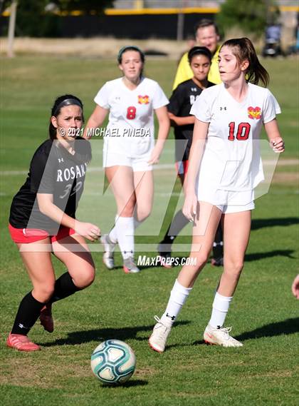 Thumbnail 1 in Mission Viejo vs Rosary Academy  photogallery.