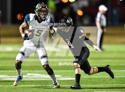 Thumbnail 1 in Stephenville vs. Argyle (UIL 4A D1 Region Semifinal) photogallery.