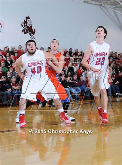 Thumbnail 1 in Christopher vs. Woodlawn (Sesser-Valier Holiday Tournament) photogallery.