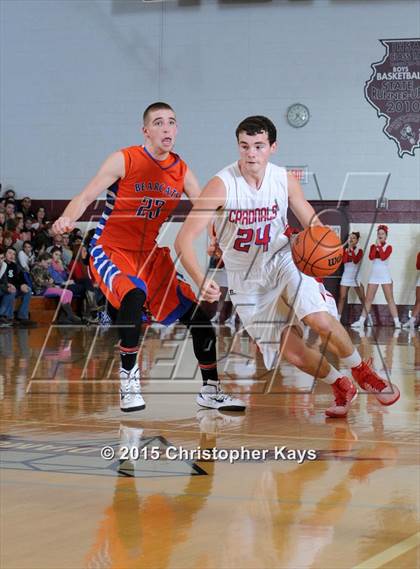 Thumbnail 3 in Christopher vs. Woodlawn (Sesser-Valier Holiday Tournament) photogallery.