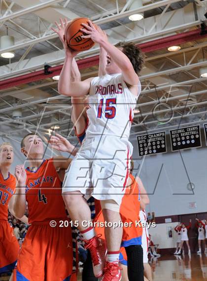 Thumbnail 1 in Christopher vs. Woodlawn (Sesser-Valier Holiday Tournament) photogallery.