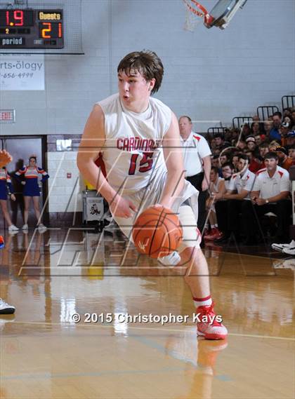 Thumbnail 1 in Christopher vs. Woodlawn (Sesser-Valier Holiday Tournament) photogallery.