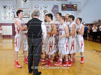 Thumbnail 3 in Christopher vs. Woodlawn (Sesser-Valier Holiday Tournament) photogallery.