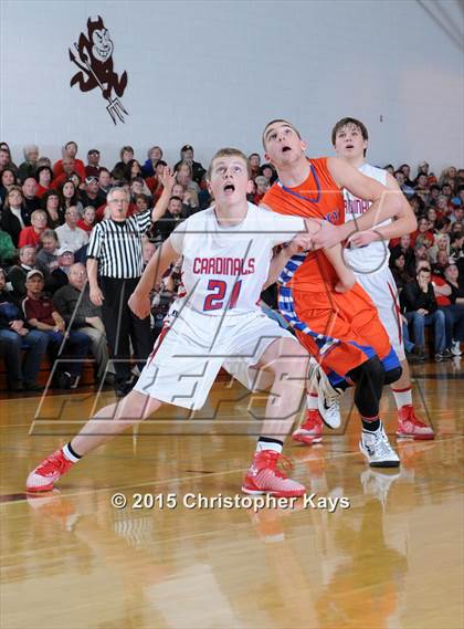 Thumbnail 2 in Christopher vs. Woodlawn (Sesser-Valier Holiday Tournament) photogallery.