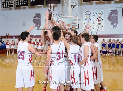 Thumbnail 1 in Christopher vs. Woodlawn (Sesser-Valier Holiday Tournament) photogallery.