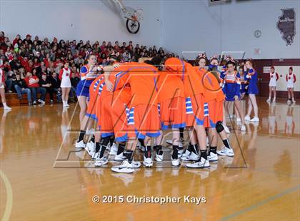 Thumbnail 2 in Christopher vs. Woodlawn (Sesser-Valier Holiday Tournament) photogallery.