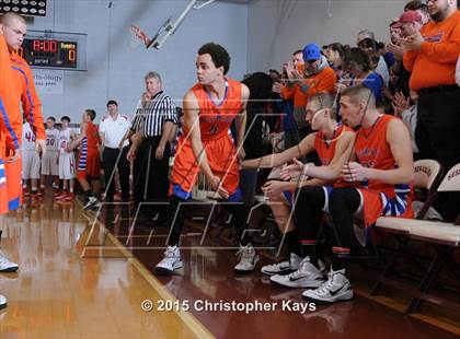 Thumbnail 1 in Christopher vs. Woodlawn (Sesser-Valier Holiday Tournament) photogallery.