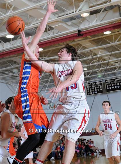 Thumbnail 2 in Christopher vs. Woodlawn (Sesser-Valier Holiday Tournament) photogallery.