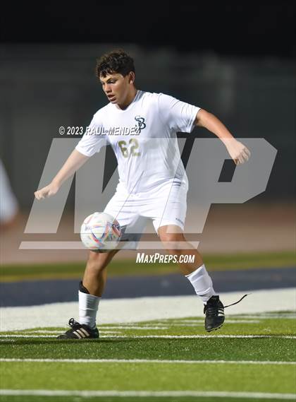 Thumbnail 1 in St. John Bosco vs Warren photogallery.