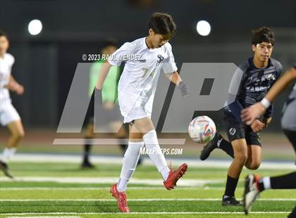 Thumbnail 1 in St. John Bosco vs Warren photogallery.