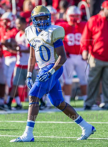 Thumbnail 3 in Katy vs. Fort Bend Elkins (UIL 5A D2  III Regional Playoff) photogallery.