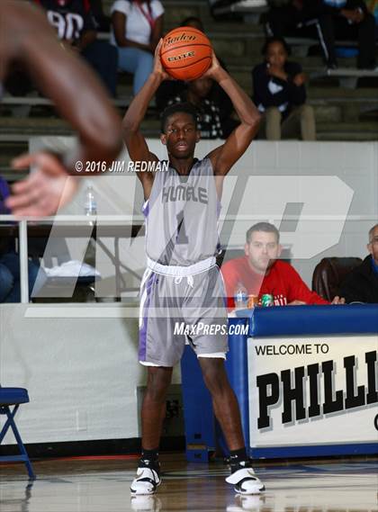 Thumbnail 3 in Dobie vs. Humble (McDonald's Texas Invitational) photogallery.