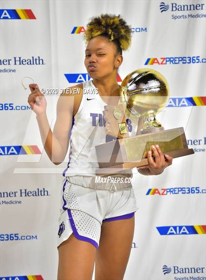 Thumbnail 1 in Millennium vs. Sunrise Mountain (AIA 5A Finals Awards) photogallery.
