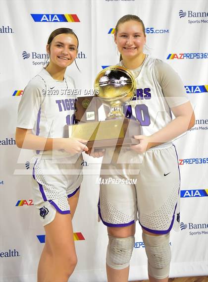 Thumbnail 3 in Millennium vs. Sunrise Mountain (AIA 5A Finals Awards) photogallery.