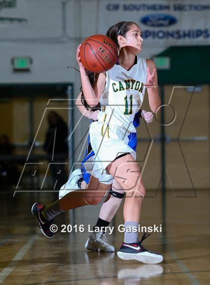 Thumbnail 1 in Exeter @ Canyon (CIF SoCal D3 Playoff) photogallery.