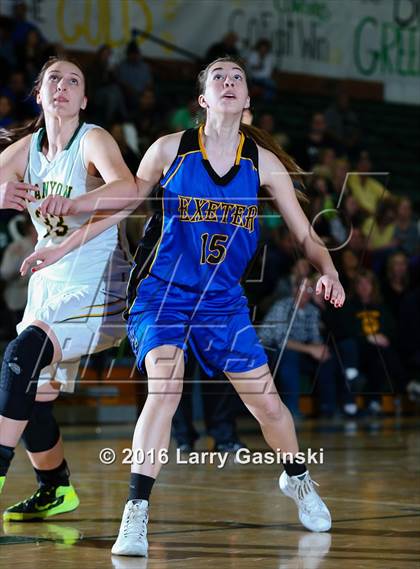 Thumbnail 3 in Exeter @ Canyon (CIF SoCal D3 Playoff) photogallery.