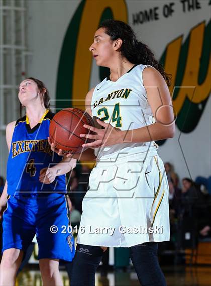 Thumbnail 1 in Exeter @ Canyon (CIF SoCal D3 Playoff) photogallery.