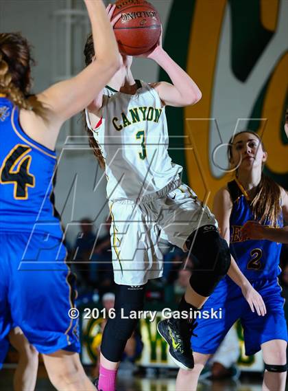 Thumbnail 3 in Exeter @ Canyon (CIF SoCal D3 Playoff) photogallery.
